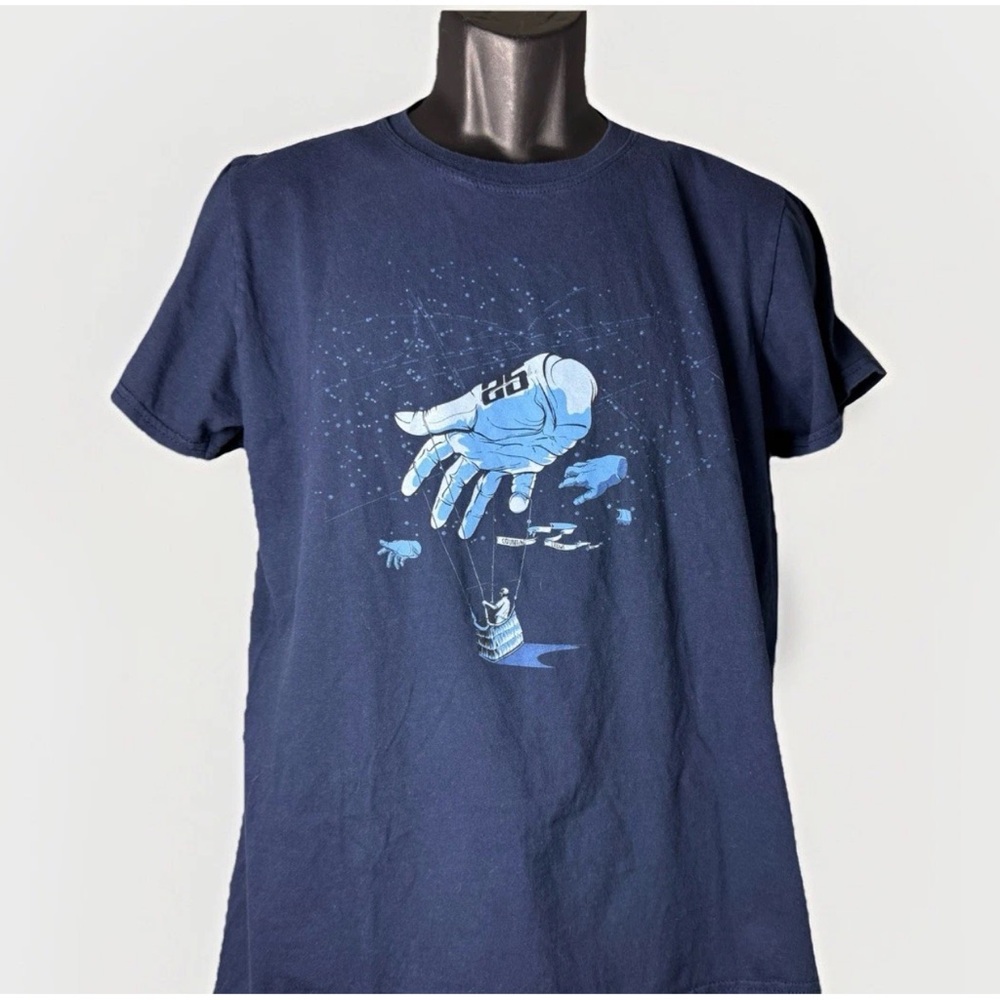 Counting Crows Rare 25th Anniversary Tour Navy Blue Men’s T-Shirt Size Medium